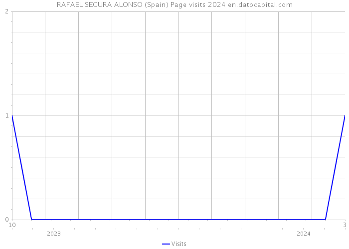 RAFAEL SEGURA ALONSO (Spain) Page visits 2024 