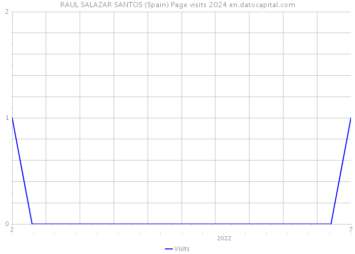 RAUL SALAZAR SANTOS (Spain) Page visits 2024 