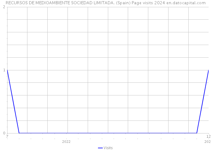 RECURSOS DE MEDIOAMBIENTE SOCIEDAD LIMITADA. (Spain) Page visits 2024 