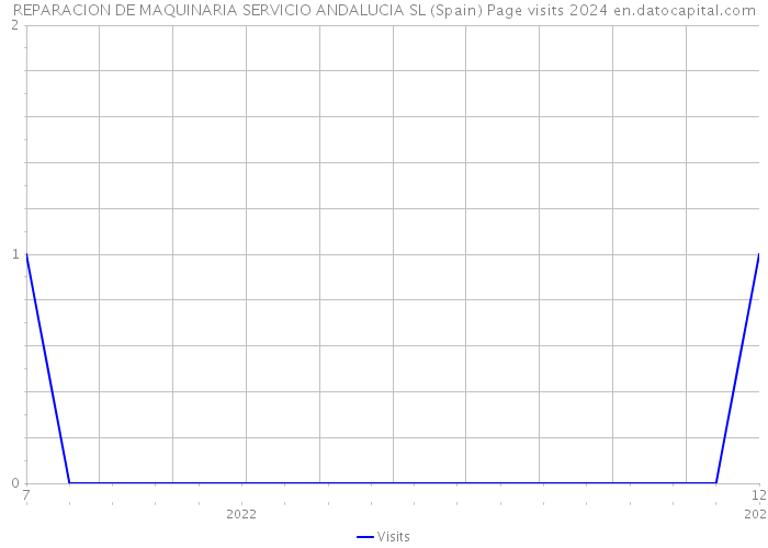 REPARACION DE MAQUINARIA SERVICIO ANDALUCIA SL (Spain) Page visits 2024 