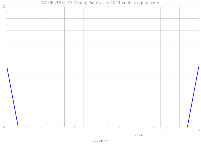 SA CENTRAL CB (Spain) Page visits 2024 