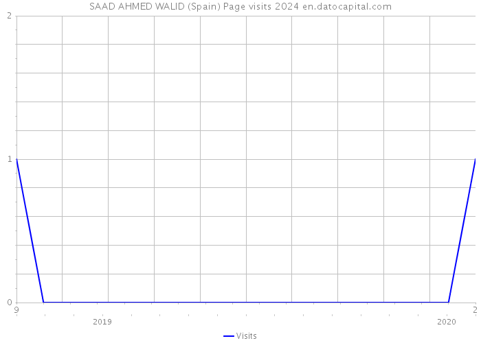 SAAD AHMED WALID (Spain) Page visits 2024 