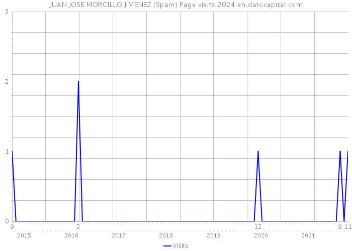 JUAN JOSE MORCILLO JIMENEZ (Spain) Page visits 2024 