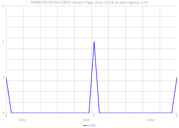 MIREN RIVAS SALCEDO (Spain) Page visits 2024 