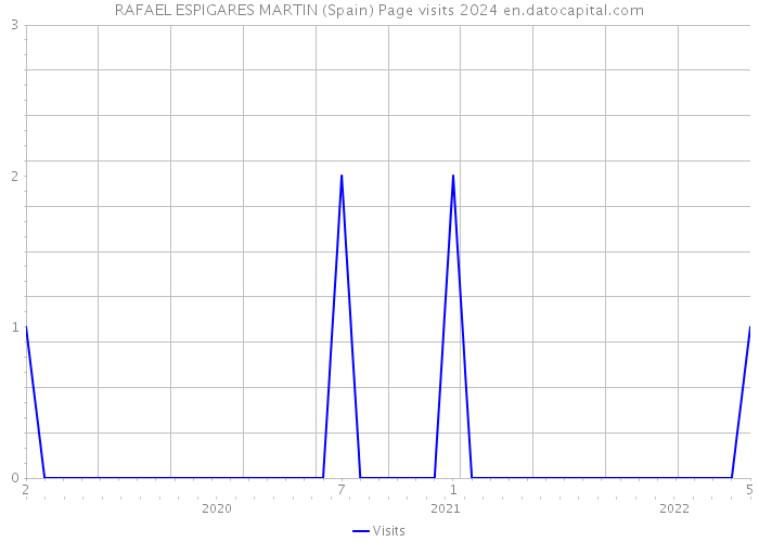 RAFAEL ESPIGARES MARTIN (Spain) Page visits 2024 