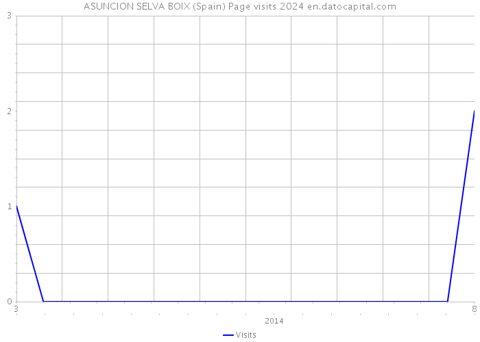 ASUNCION SELVA BOIX (Spain) Page visits 2024 