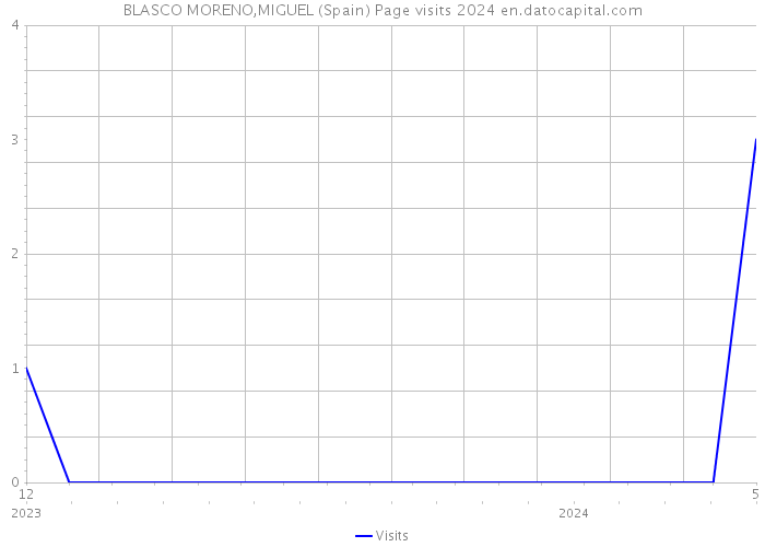 BLASCO MORENO,MIGUEL (Spain) Page visits 2024 