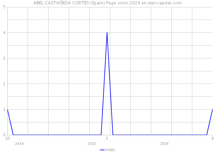 ABEL CASTAÑEDA CORTES (Spain) Page visits 2024 