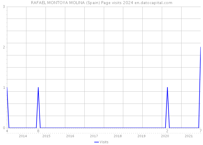 RAFAEL MONTOYA MOLINA (Spain) Page visits 2024 