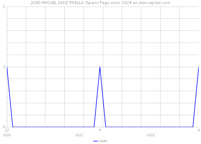 JOSE-MIGUEL SANZ PINILLA (Spain) Page visits 2024 