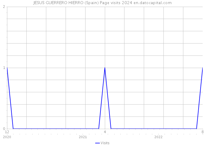 JESUS GUERRERO HIERRO (Spain) Page visits 2024 