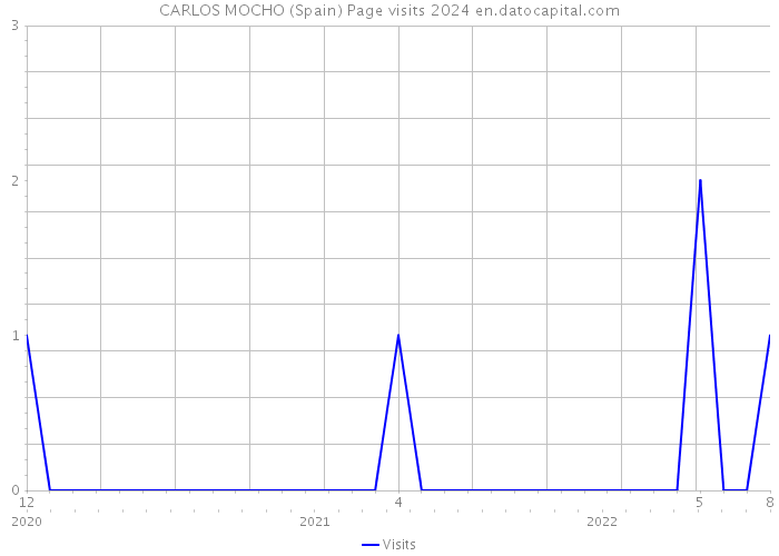 CARLOS MOCHO (Spain) Page visits 2024 