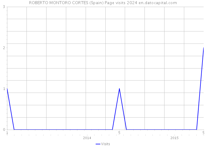 ROBERTO MONTORO CORTES (Spain) Page visits 2024 