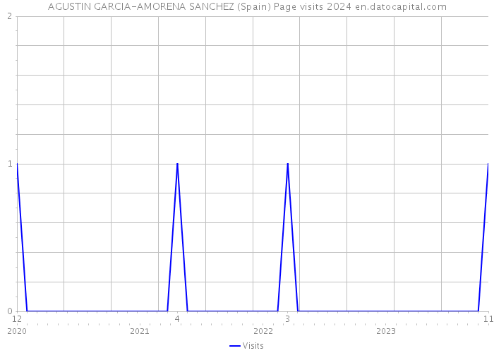 AGUSTIN GARCIA-AMORENA SANCHEZ (Spain) Page visits 2024 
