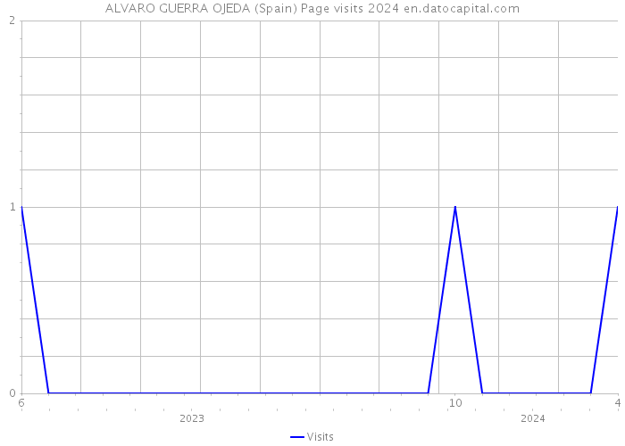 ALVARO GUERRA OJEDA (Spain) Page visits 2024 