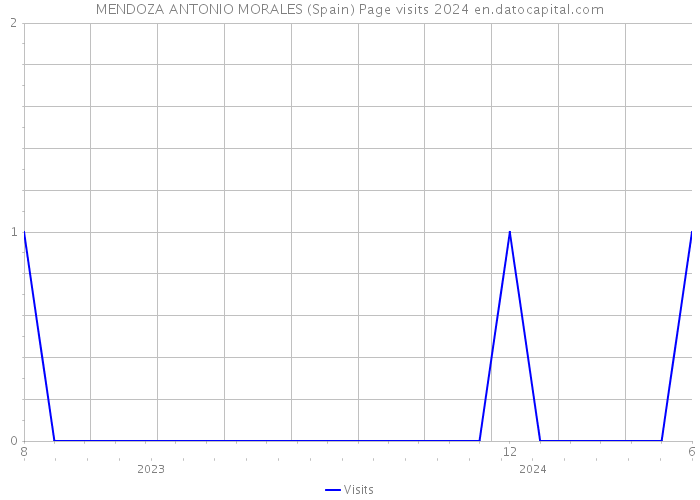 MENDOZA ANTONIO MORALES (Spain) Page visits 2024 