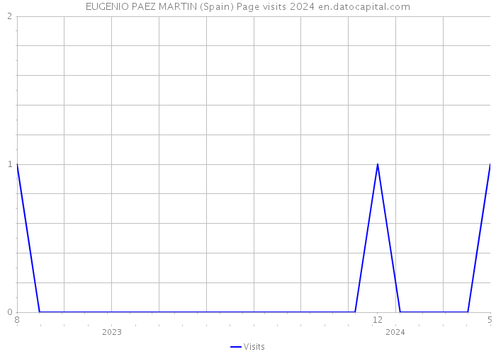 EUGENIO PAEZ MARTIN (Spain) Page visits 2024 