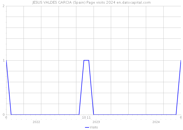 JESUS VALDES GARCIA (Spain) Page visits 2024 