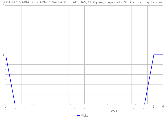 NONITO Y MARIA DEL CARMEN SALVADOR CADENAS, CB (Spain) Page visits 2024 