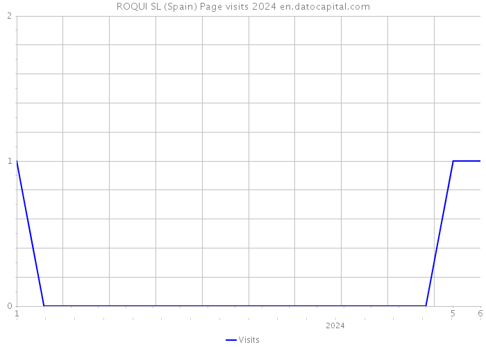 ROQUI SL (Spain) Page visits 2024 
