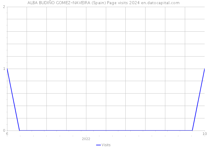 ALBA BUDIÑO GOMEZ-NAVEIRA (Spain) Page visits 2024 