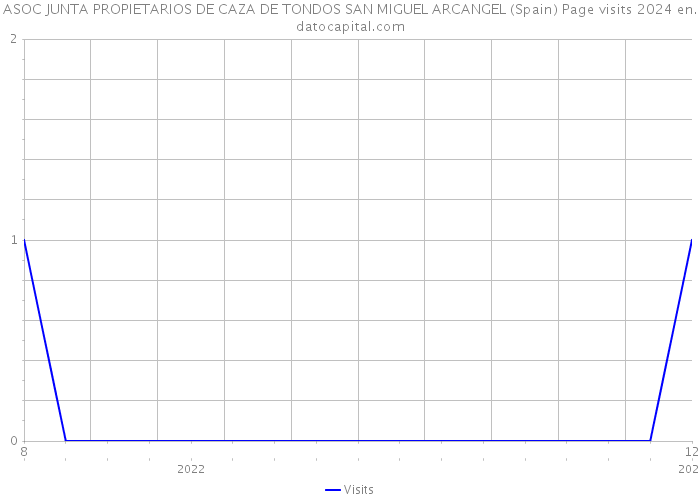 ASOC JUNTA PROPIETARIOS DE CAZA DE TONDOS SAN MIGUEL ARCANGEL (Spain) Page visits 2024 