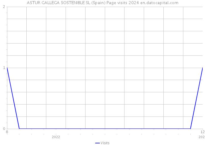 ASTUR GALLEGA SOSTENIBLE SL (Spain) Page visits 2024 