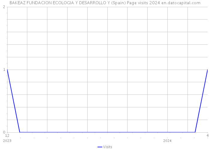 BAKEAZ FUNDACION ECOLOGIA Y DESARROLLO Y (Spain) Page visits 2024 