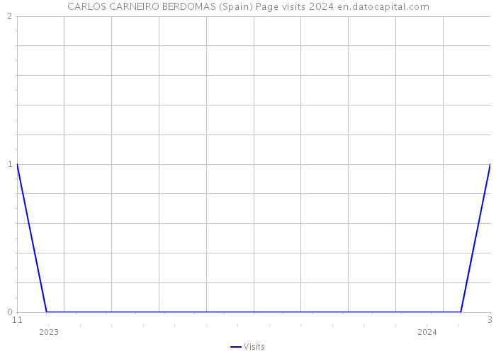 CARLOS CARNEIRO BERDOMAS (Spain) Page visits 2024 