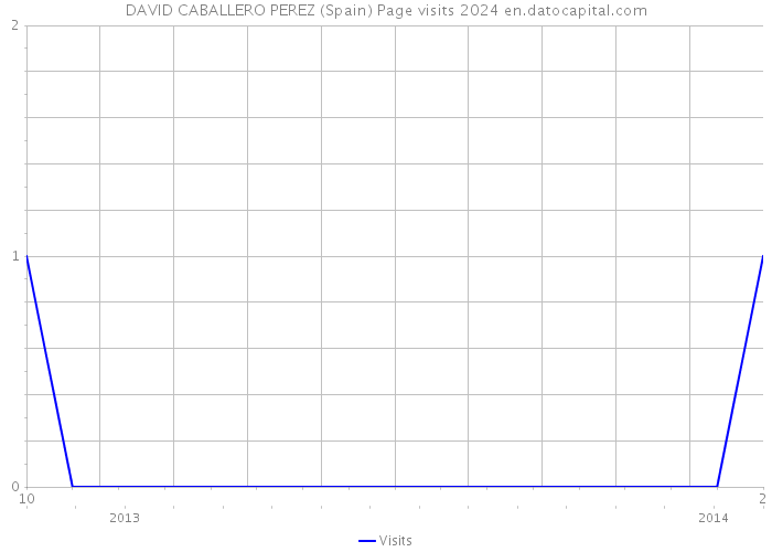 DAVID CABALLERO PEREZ (Spain) Page visits 2024 