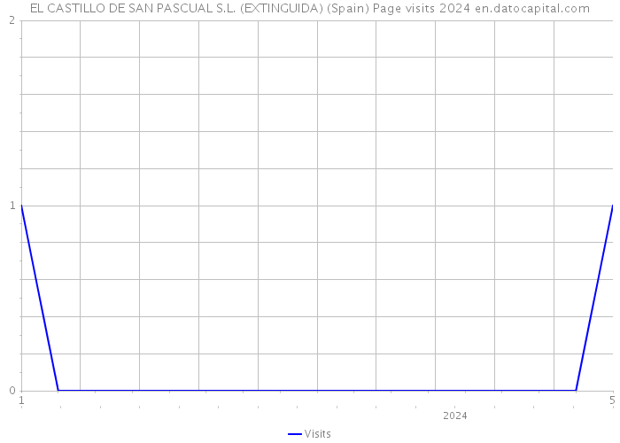 EL CASTILLO DE SAN PASCUAL S.L. (EXTINGUIDA) (Spain) Page visits 2024 