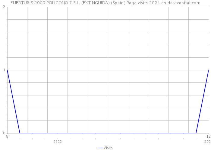 FUERTURIS 2000 POLIGONO 7 S.L. (EXTINGUIDA) (Spain) Page visits 2024 