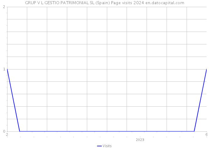 GRUP V L GESTIO PATRIMONIAL SL (Spain) Page visits 2024 