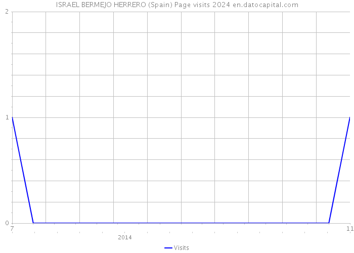 ISRAEL BERMEJO HERRERO (Spain) Page visits 2024 