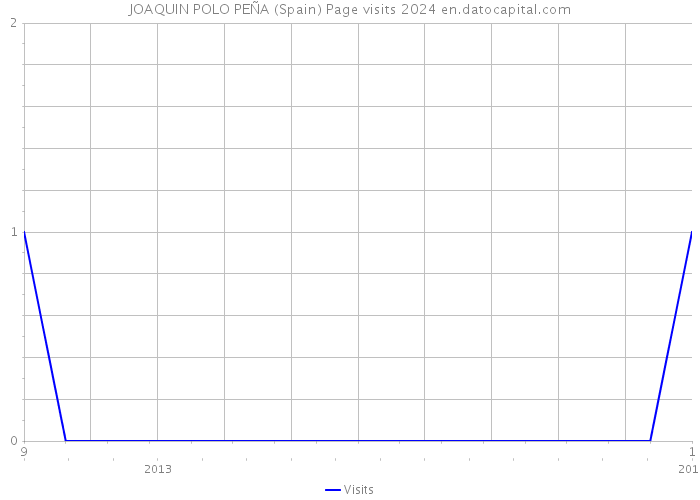 JOAQUIN POLO PEÑA (Spain) Page visits 2024 