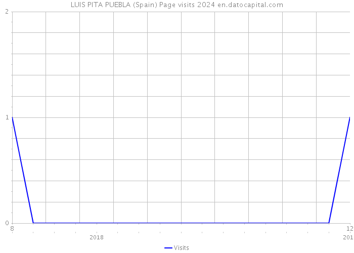 LUIS PITA PUEBLA (Spain) Page visits 2024 
