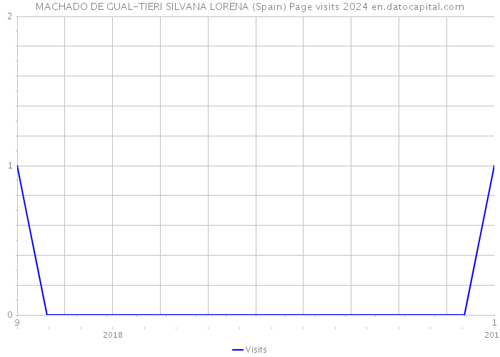 MACHADO DE GUAL-TIERI SILVANA LORENA (Spain) Page visits 2024 