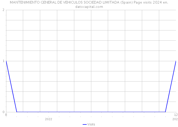 MANTENIMIENTO GENERAL DE VEHICULOS SOCIEDAD LIMITADA (Spain) Page visits 2024 
