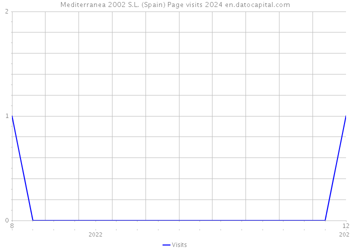 Mediterranea 2002 S.L. (Spain) Page visits 2024 