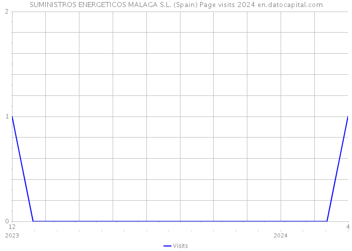 SUMINISTROS ENERGETICOS MALAGA S.L. (Spain) Page visits 2024 