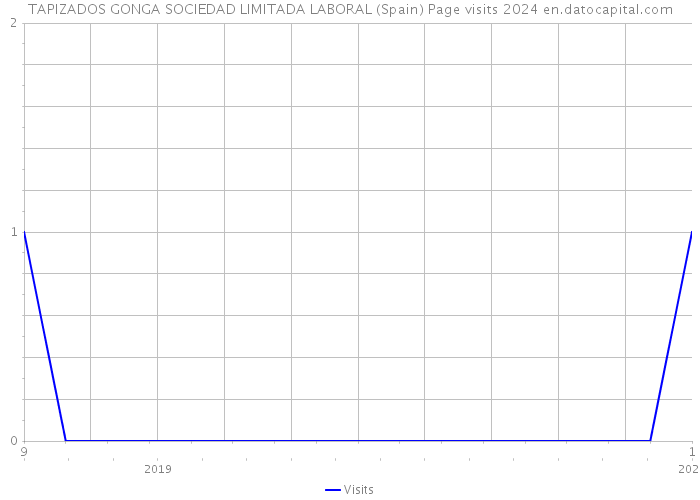 TAPIZADOS GONGA SOCIEDAD LIMITADA LABORAL (Spain) Page visits 2024 