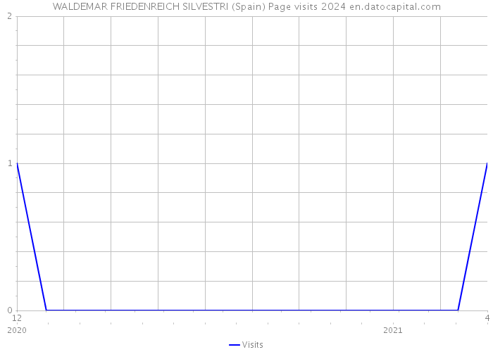 WALDEMAR FRIEDENREICH SILVESTRI (Spain) Page visits 2024 