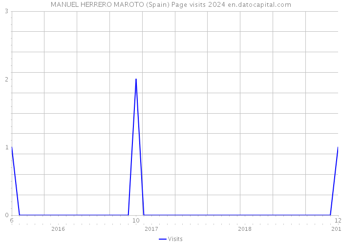 MANUEL HERRERO MAROTO (Spain) Page visits 2024 