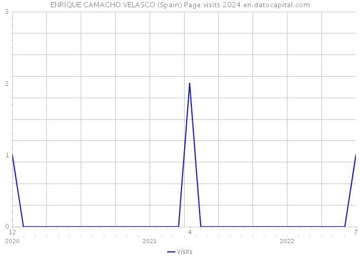 ENRIQUE CAMACHO VELASCO (Spain) Page visits 2024 