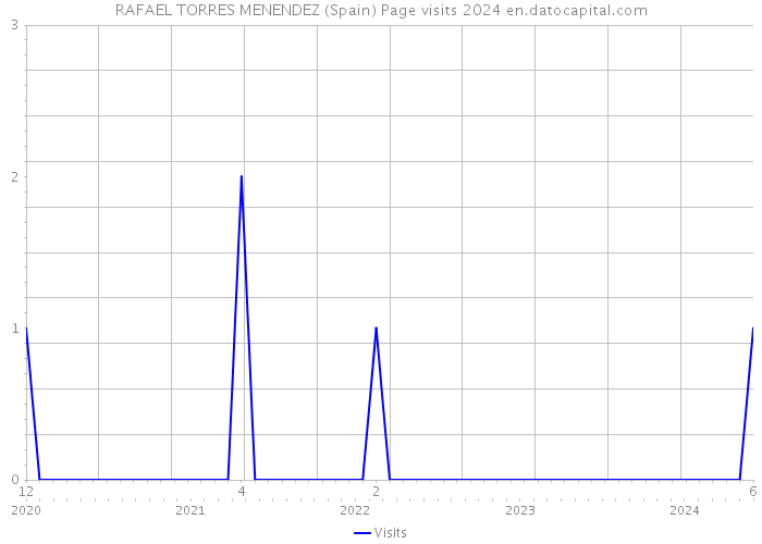 RAFAEL TORRES MENENDEZ (Spain) Page visits 2024 