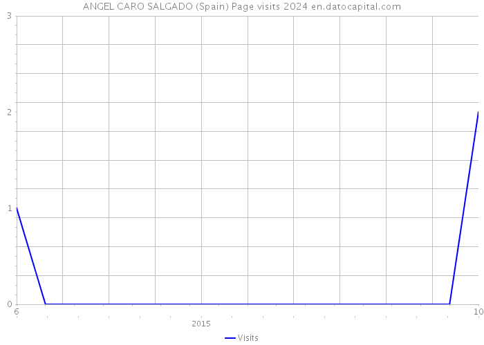 ANGEL CARO SALGADO (Spain) Page visits 2024 