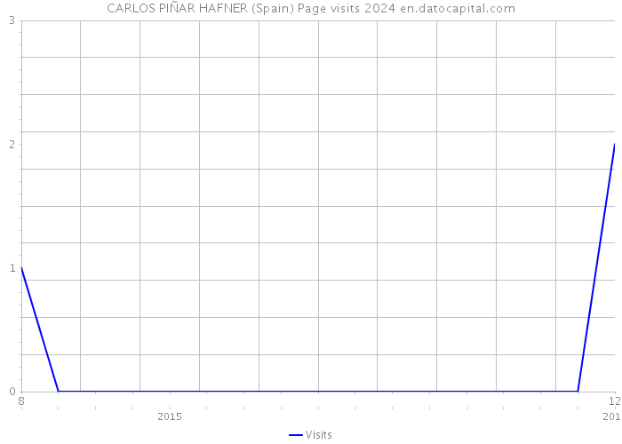 CARLOS PIÑAR HAFNER (Spain) Page visits 2024 