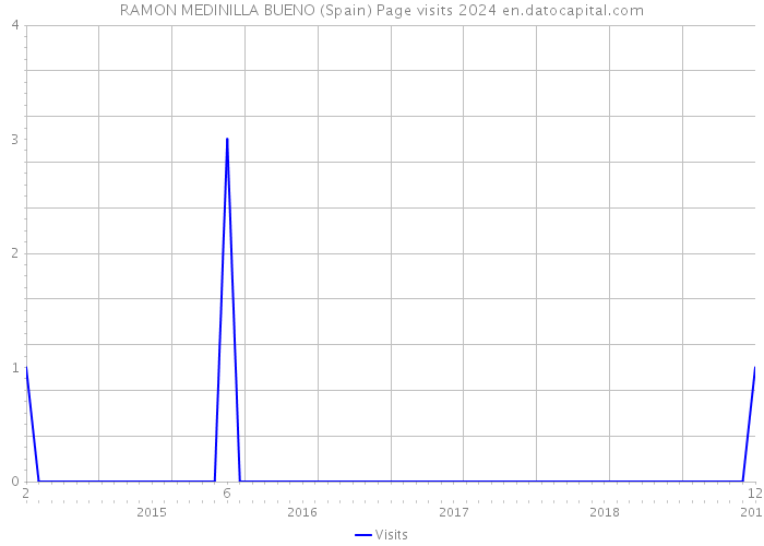 RAMON MEDINILLA BUENO (Spain) Page visits 2024 