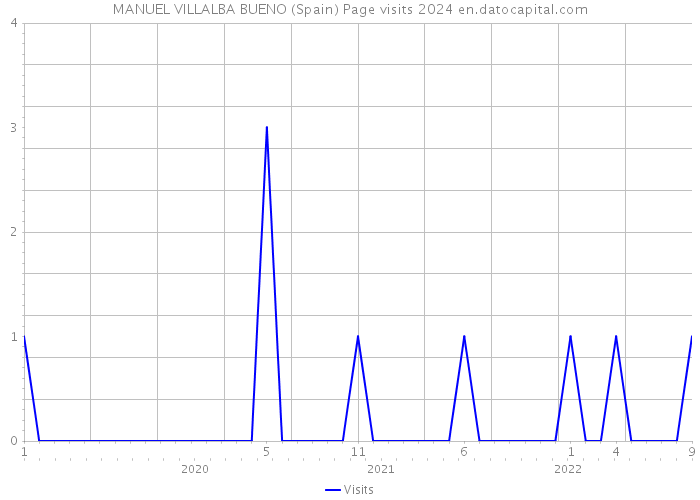 MANUEL VILLALBA BUENO (Spain) Page visits 2024 