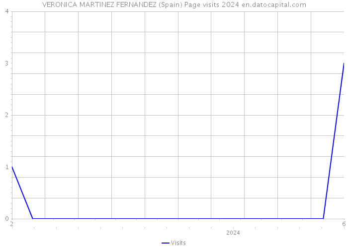 VERONICA MARTINEZ FERNANDEZ (Spain) Page visits 2024 